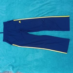 Adidas boy's sweatpants size M color blue